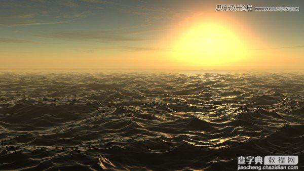 3dmax使用梦景创建一个美丽的日落场景教程1