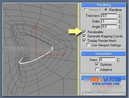 3dsMax绘制逼真的浓密深褐色眼睫毛教程4