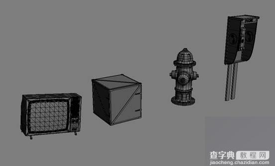 3DMAX打造荒凉败落的城市建模教程6