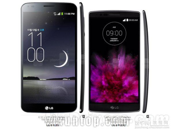 5.5寸OLED曲面屏手机LG G Flex 2真机图赏2