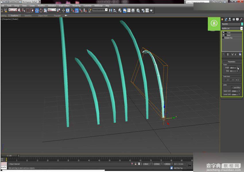 3DMAX制作真实的绿色草地建模流程介绍6