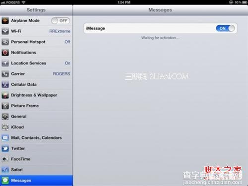 iPad怎么发送短信和彩信以及多媒体消息4