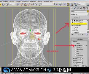 人脸贴图坐标和真实人脸参考图2