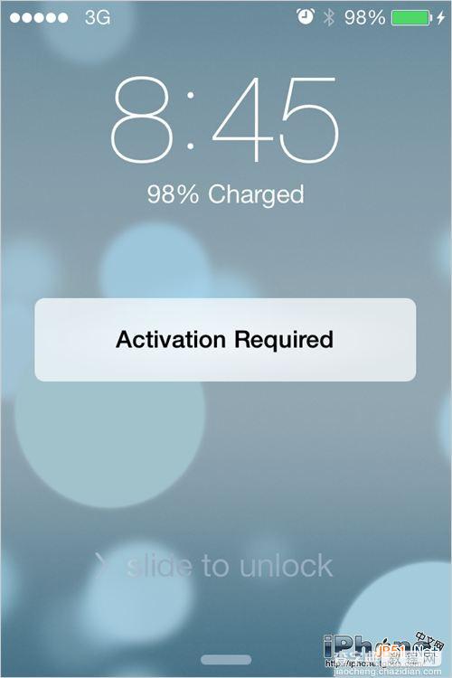 苹果iOS7Beta锁定用户激活界面升级iOS7.0.2教程1
