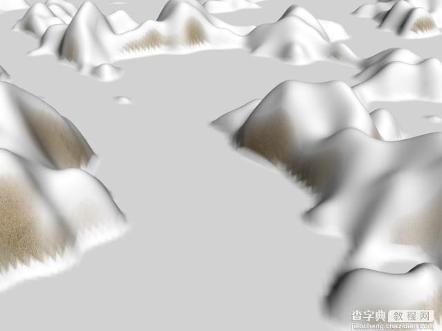 3DSMAX打造一个山脉模型1