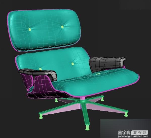 3DSMAX打造扶手和底座的休闲椅模型9