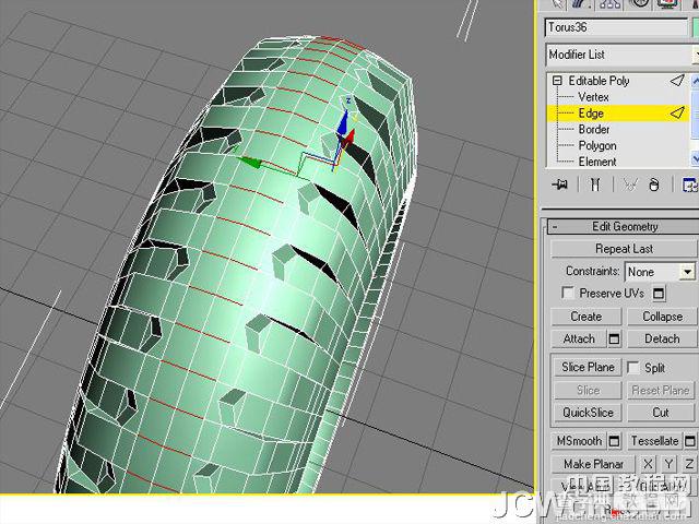 3ds MAX建模制作汽车轮胎实例教程16