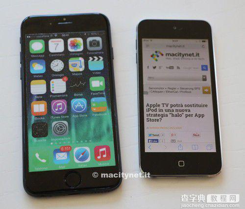 4.7英寸iPhone6具备防水功能 iPhone6与iPod touch对比详情介绍1