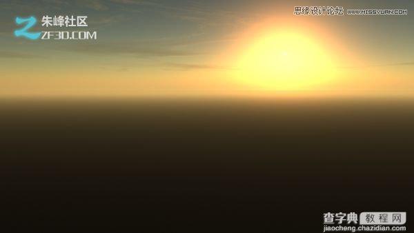 3dmax使用梦景创建一个美丽的日落场景教程11