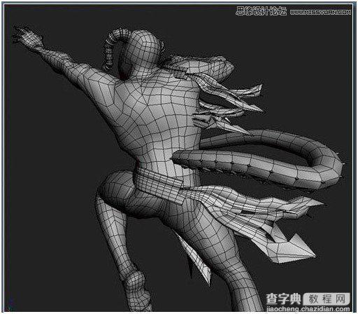 3Ds Max渲染教程：制作逼真的游戏中的CG人物8