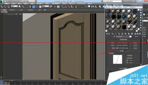 3DMAX按图片调节开放漆木漆材质的详细教程8