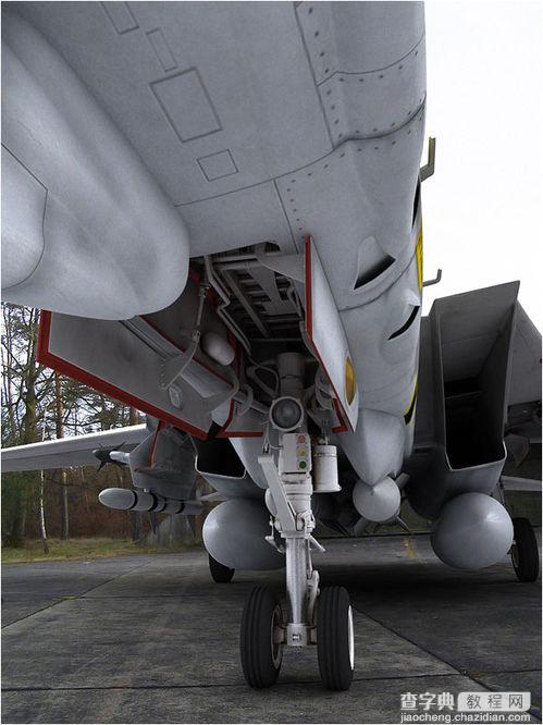 3DSMax打造F-14Tomcat战斗机图文教程2