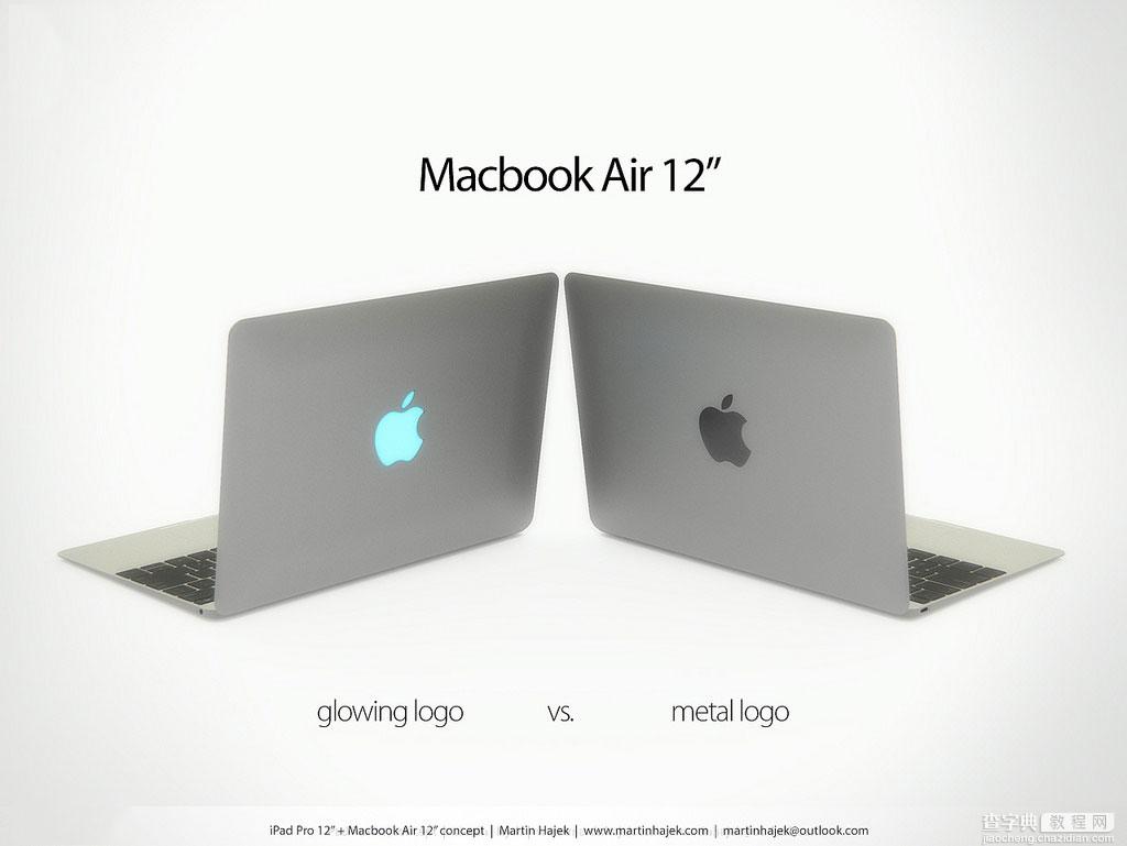 iPad Pro对比12寸MacBook Air 3D概念图赏10