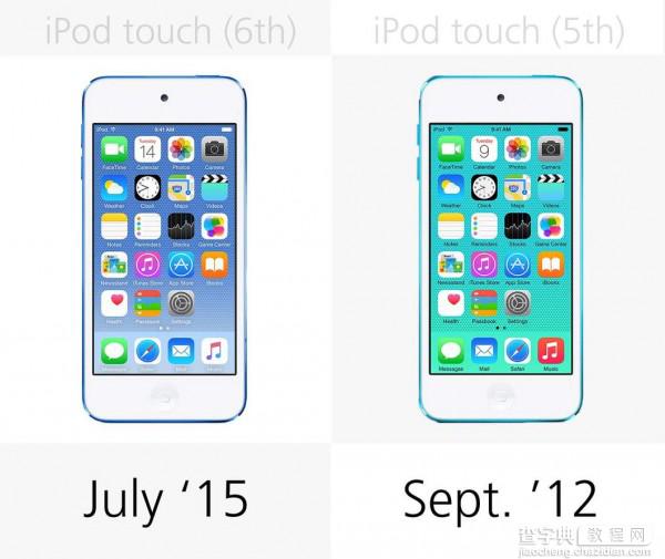 iPod touch 6和iPod touch 5有哪些区别？20