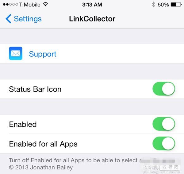 iOS8.4越狱插件 LinkCollector让Safari收集链接方便售后阅读3