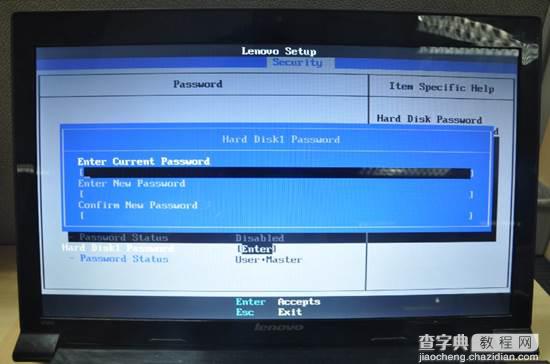 Lenovo SMB 笔记本如何设置BIOS密码(三种不同的设置界面)40