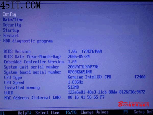 IBM R60笔记本超级用户密码维修3