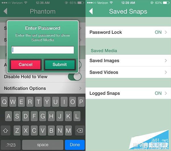 iOS9越狱插件Phantom 解除Snapchat诸多限制3