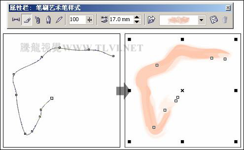 CDR绘制一幅中国风写意水墨画14