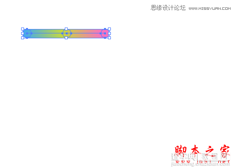 AI使用画笔制作简便的涂抹手绘效果4