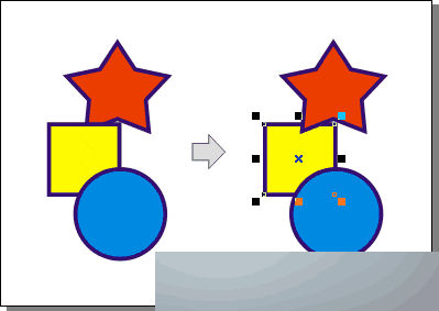 入门:CorelDRAW 12对象组织的方法详解10