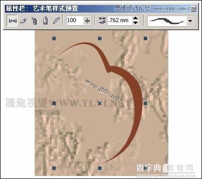 CorelDRAW(CDR)设计制作中国风花鸟工笔画实例教程15