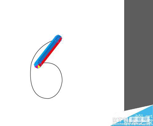 AI简单绘制炫彩的文字16