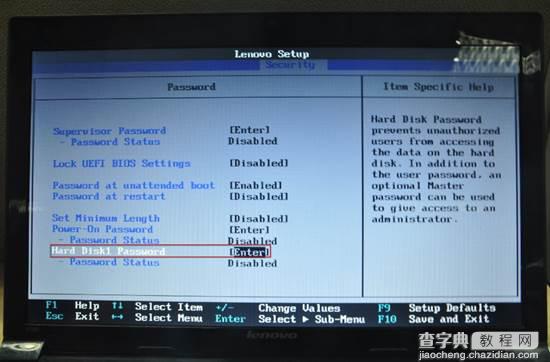 Lenovo SMB 笔记本如何设置BIOS密码(三种不同的设置界面)28