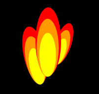 Fireworks MX 制作超炫的字体燃烧效果4