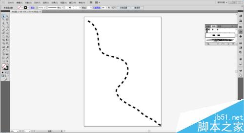 Illustrator CS5画笔样式的使用方法9
