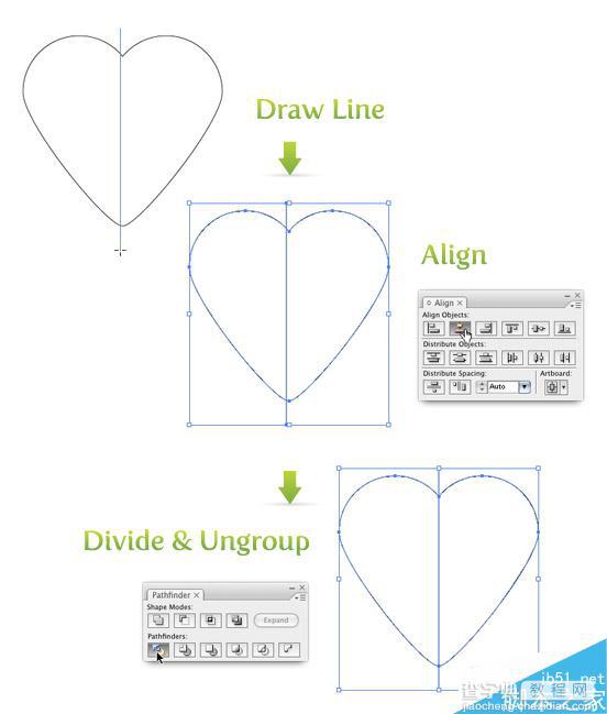 AI绘制简洁漂亮的四叶草教程4
