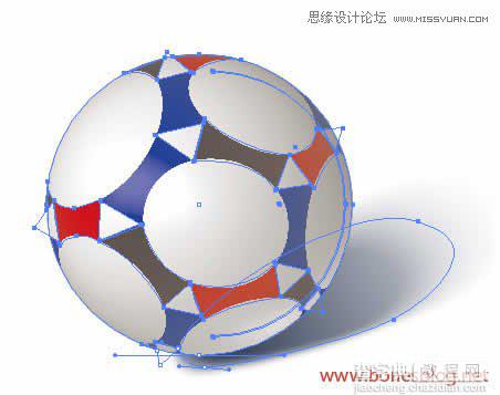世界杯专题：用Illustrator绘制超酷的世界杯足球2
