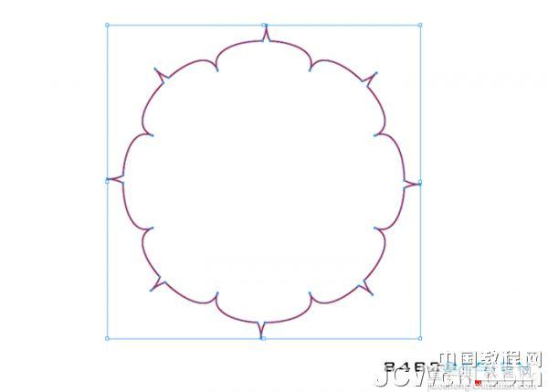 AI 制作八瓣莲花图案教材6