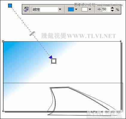 CorelDRAW绘制欧洲古典建筑风格的街道场景画面5