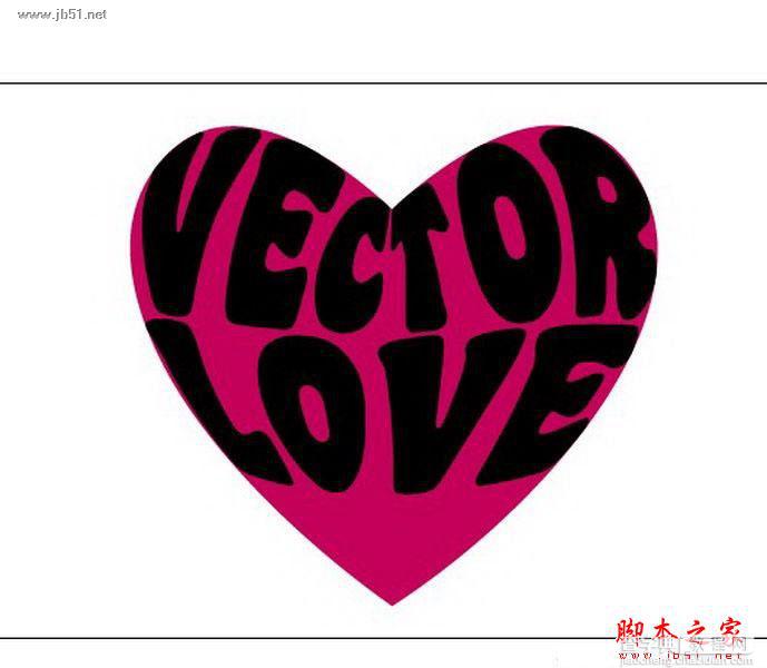 Illustrator(AI)设计制作心形效果的粉色海报实例教程11
