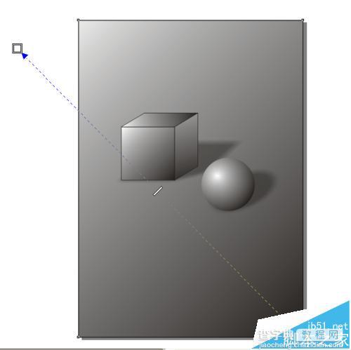 cdr怎么画几何静物素描立体图形?33