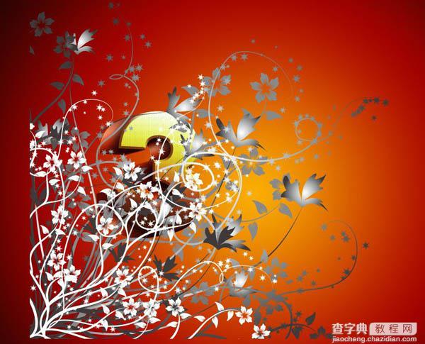 Photoshop设计制作出非常大气的金色立体字特效19