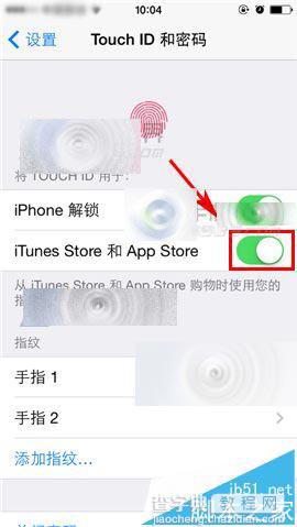 苹果iPhone6S在App Store下载应用怎么使用指纹支付?4
