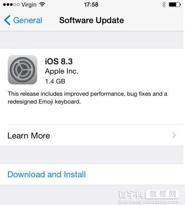 苹果ios8.3怎么越狱？苹果ios8.3越狱图文教程1