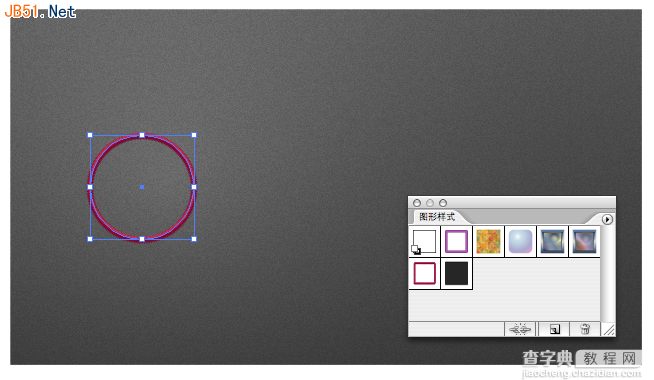 Illustrator(AI)设计绘制出超仿真的缝线效果的LOGO和文字实例教程11