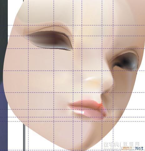 CorelDRAW(CDR) X3设计绘制3D美女(MM)图片的实例教程6