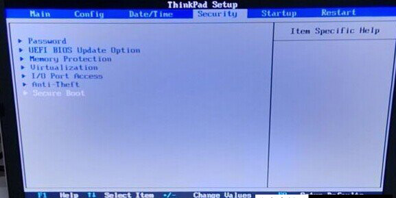 ThinkPad联想E431笔记本电脑Win8改BIOS设置启动装Win7图文教程3