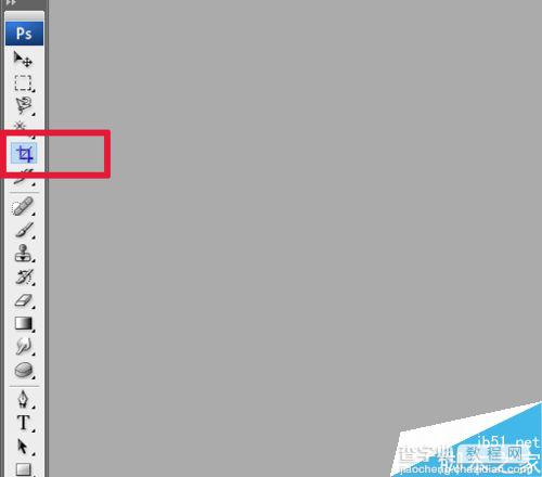 ps怎么使用裁剪工具?ps裁剪工具使用方法1