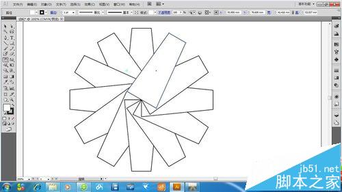 ai中怎么绘制齿轮形状? Illustrator画齿轮的详细教程11