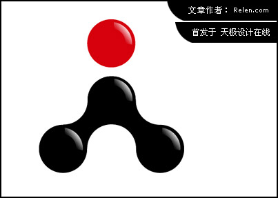 AI制作水滴造型标志方法和过程介绍32