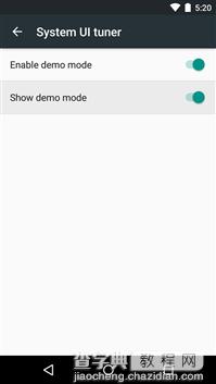 Android M版本号确认为Android 5.2 加入Demo mode5