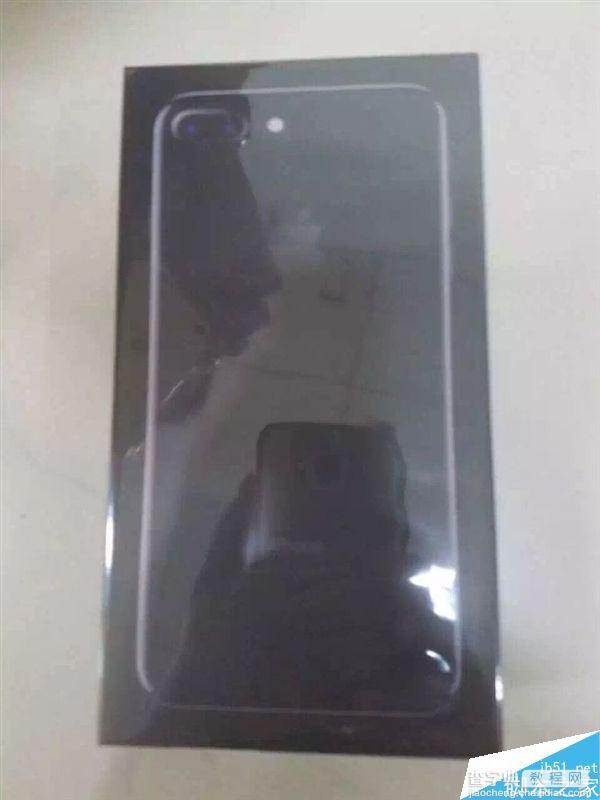 iPhone 7黑色、亮黑色真机开箱对比图:最后一张亮了4
