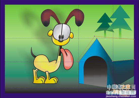 CorelDRAW(CDR)设计绘制一只卡通可爱的小狗鼠绘实例教程49