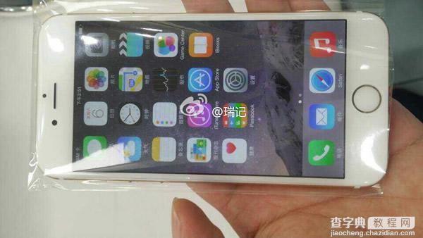 碉堡了！4.7英寸iPhone6真机照及开机视频曝光1