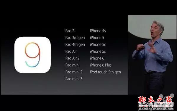IOS9系统设计能针对iPhone4S运行速度完善3